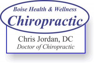 (image for) Boise Health & Wellness Chiropractic White Shaped Badge