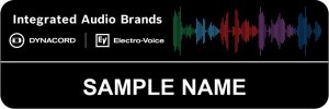 (image for) Integrated Audio Brands Standard Black Badge