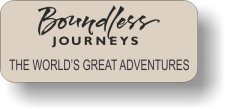 (image for) Boundless Journeys Ivory Badge Logo Only