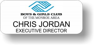 (image for) Boys & Girls Club of the Monroe Area White Badge