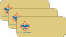(image for) Boy Scouts of America 25 Pack of Gold Logo Only Badges