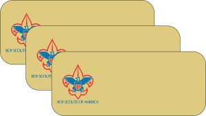 (image for) Boy Scouts of America 25 Pack of Gold Logo Only Badges