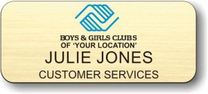 (image for) Boys & Girls Club Gold Badge (With DBA)