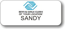 (image for) Boys & Girls Club White Badge (With DBA)