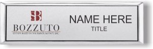 (image for) Bozzuto Insurance Agency Small Executive Silver Badge (Style A)