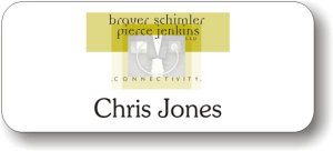 (image for) Braver Schimler Pierce Jenkins White Badge