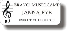 (image for) Bravo Music Camp White Bage