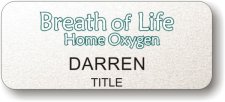(image for) Breath of Life Home Oxygen Silver Badge