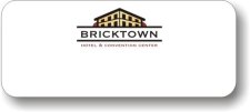 (image for) Bricktown Hotel & Convention Center White Logo Only Badge