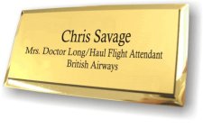 (image for) British Airways Executive Gold Badge