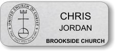 (image for) Brookside Congregational Church Silver Badge