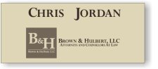 (image for) Brown & Hulbert Ivory Badge