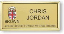 (image for) Brown University Gold Executive Badge