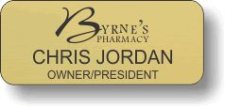 (image for) Byrne's Pharmacy Gold Badge