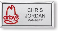 (image for) Arbys 3D Executive Silver Badge