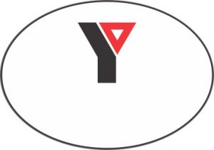 (image for) YMCA Oval White Badge Logo Only