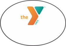 (image for) YMCA Orange/Green Oval White Badge Logo Only