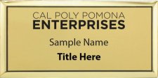 (image for) Cal Poly Pomona Foundation Gold Executive badge