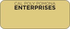 (image for) Cal Poly Pomona Foundation Standard Gold badge Logo Only