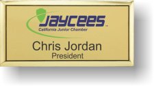 (image for) California Junior Chamber Gold Executive Badge