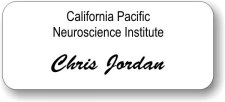 (image for) California Pacific Neuroscience Institute White Badge