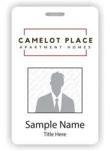 (image for) Barrett & Stokely Camelot Place Photo ID Vertical badge