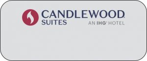 (image for) Candlewood Suites - Flame Logo | IHG Silver Standard Badge Round Corners Logo Only