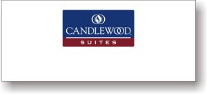 (image for) Candlewood Suites White Logo Only Badge