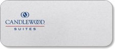 (image for) Candlewood Suites Silver Logo Only Left Logo Badge - New Blue Red Logo