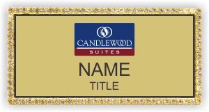 (image for) Candlewood Suites Gold Bling Badge