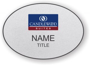 (image for) Candlewood Suites Oval Silver Badge