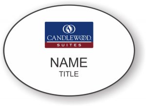 (image for) Candlewood Suites Oval White Badge