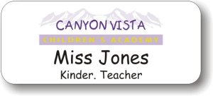 (image for) Canyon Vista Children\'s Academy White Badge