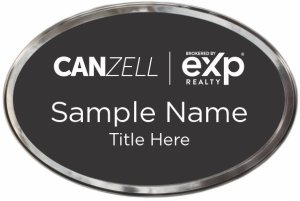 (image for) EXP Realty - Canzell Oval Prestige Polished Badge