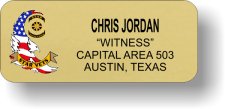 (image for) Capital Area 503 Gold Badge STARVets Logo