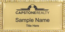 (image for) Capstone Realty - Bling Gold Badge