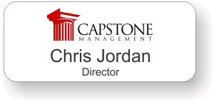 (image for) Capstone Management White Badge