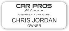 (image for) Car Pros Plaza White Badge