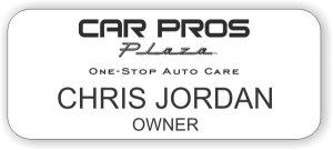 (image for) Car Pros Plaza White Badge