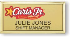 (image for) Carl's jr. Gold Executive Badge