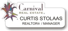 (image for) Carnival Real Estate Shaped Badge