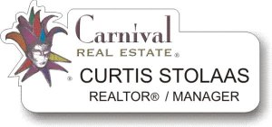 (image for) Carnival Real Estate Shaped Badge