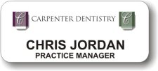 (image for) Carpenter Dentistry White Badge
