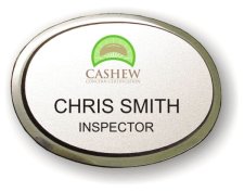 (image for) Cashew Concern Certification Silver Oval Executive Badge