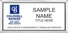 (image for) Coldwell Banker Pro West Executive Silver Badge - White Insert