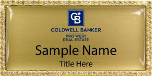 (image for) Coldwell Banker Pro West Bling Gold badge