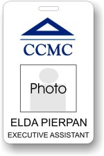 (image for) CCMC White Photo ID Badge