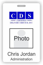 (image for) Certified Delivery Service Photo ID Badge