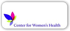 (image for) Center For Women's Health White Logo Only Badge