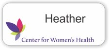 (image for) Center For Women's Health White Badge